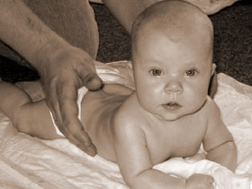 Babymassage Babymassage